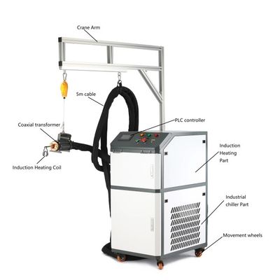 دستگاه گرمایش القایی قابل حمل دیجیتال IGBT برای جوشکاری لحیم کاری